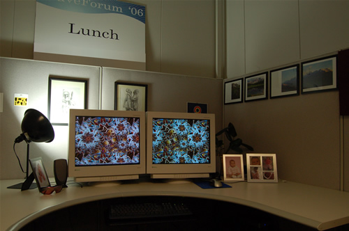 my cubicle